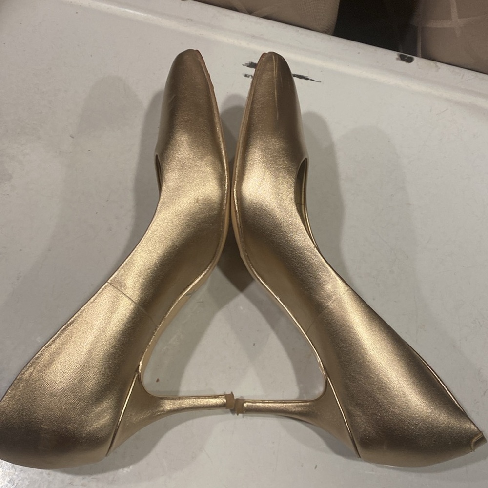 Ukies Gold Women's Heels